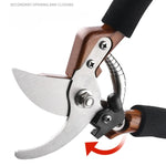 GartenProfi Premium Garden Shears 20.5 cm | Ergonomic & Sharp | Perfect for Plants, Flowers & Fruit