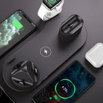Multifunktionales 6-in-1 Ladegerät für iPhone und Smartwatch