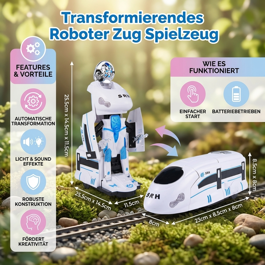 Roboterspielzeug mit Transformationsfunktion