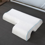 Cooling Shoulder Support Pillow for Side Sleepers with Pocket Design