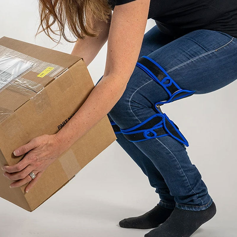 Knieorthese mit Federunterstützung für optimalen Halt