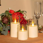 Atmospheric LED candles for a safe ambiance