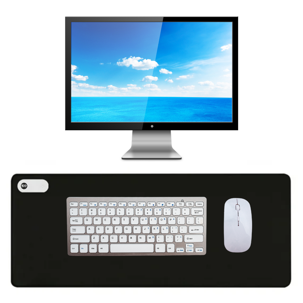 Heated Mat - Enjoy a comfortable workspace with instant warmth