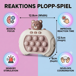 Plopp-Spiel mit Reaktionsfähigkeiten
