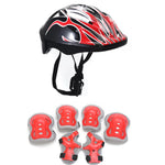Sicheres Abenteuer-Set für Kinder | 7-teiliges Schutzpaket mit Helm und Schützern