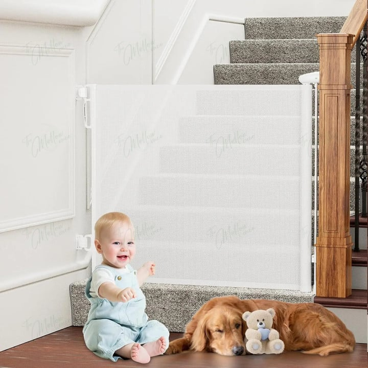 Erweiterbares Sicherheitstor für Babys und Haustiere – bis 140 cm