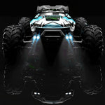 All-Wheel Drive RC Truck in 1:16 Scale with Treaded Tires and LED Lights