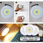 3er Set kabellose LED Schranklichter mit Fernbedienung