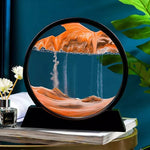 3D Sandkunst mit Flüssigkeitsbewegung – Dynamische Gestaltung