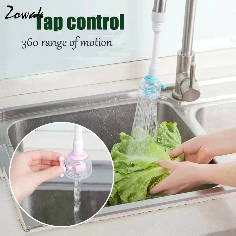 Verstellbare Wasserhahn Düse mit schwenkbarem Sprüher und Filter