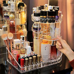 360° Drehbarer Kosmetik Organizer für Perfekte Übersicht
