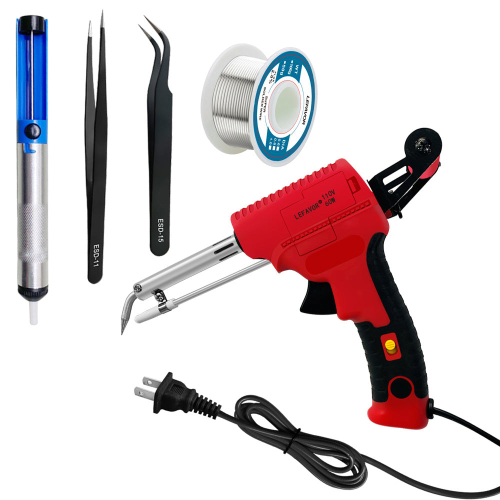 Precise Soldering Iron with Automatic Solder Feed for DIY Enthusiasts