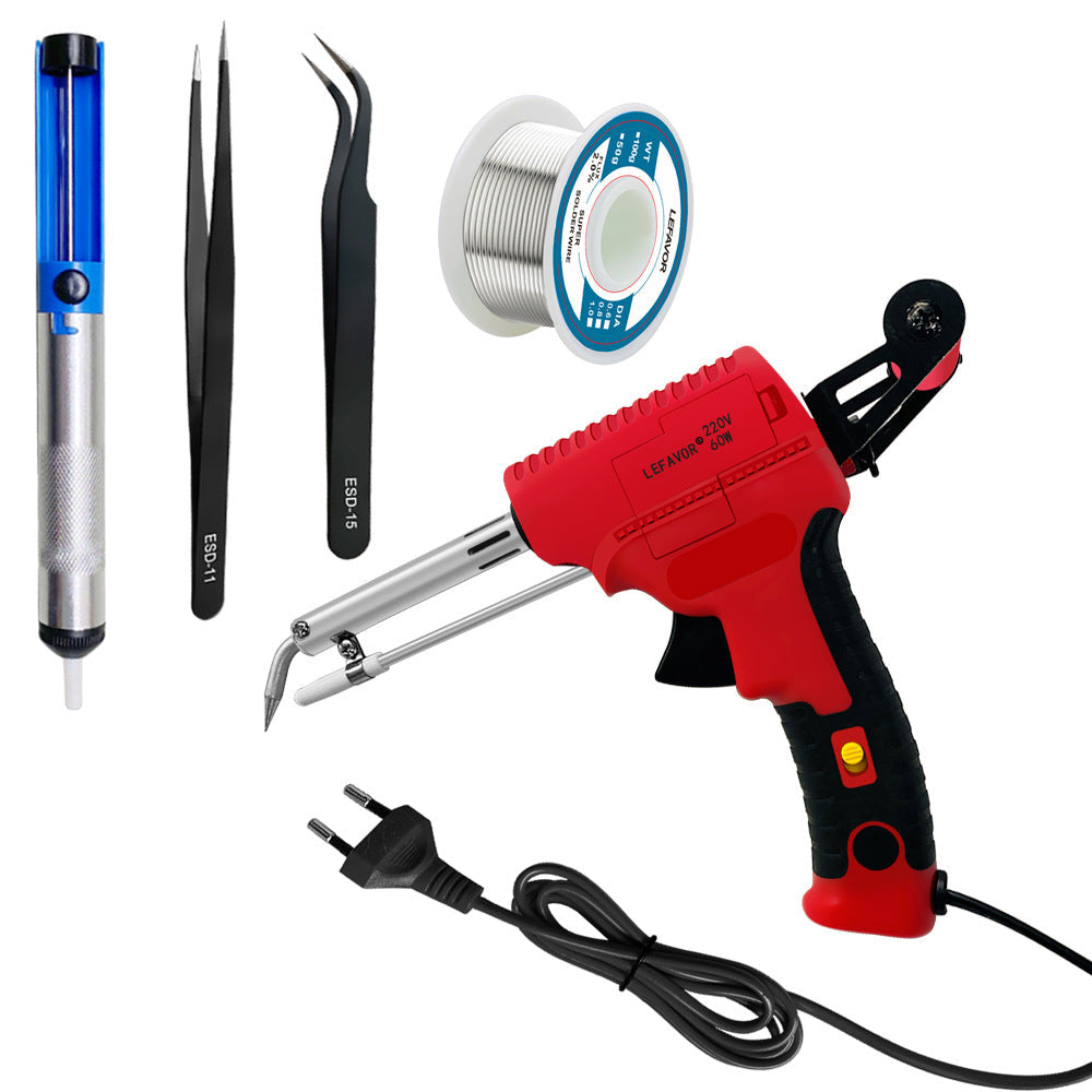 Precise Soldering Iron with Automatic Solder Feed for DIY Enthusiasts