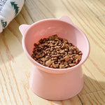Ergonomic Cat Food Bowl