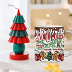 Verspielte 3D Weihnachtskeramik-Tasse für festliche Momente