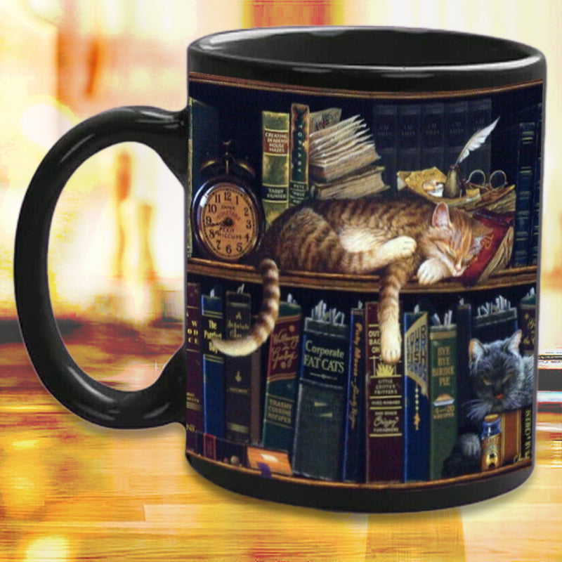 Tasse aus Keramik für Katzenliebhaber