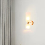 Modern Glass Wall Light with Double-Head LED