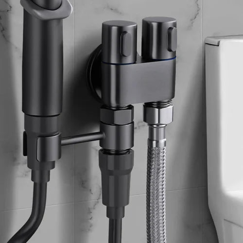 Doppelte Steuerung mit 1-in-2-out Ventil