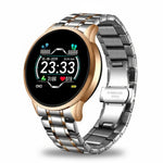 Elegante Smartwatch mit Fitness-Tracking und Benachrichtigungen