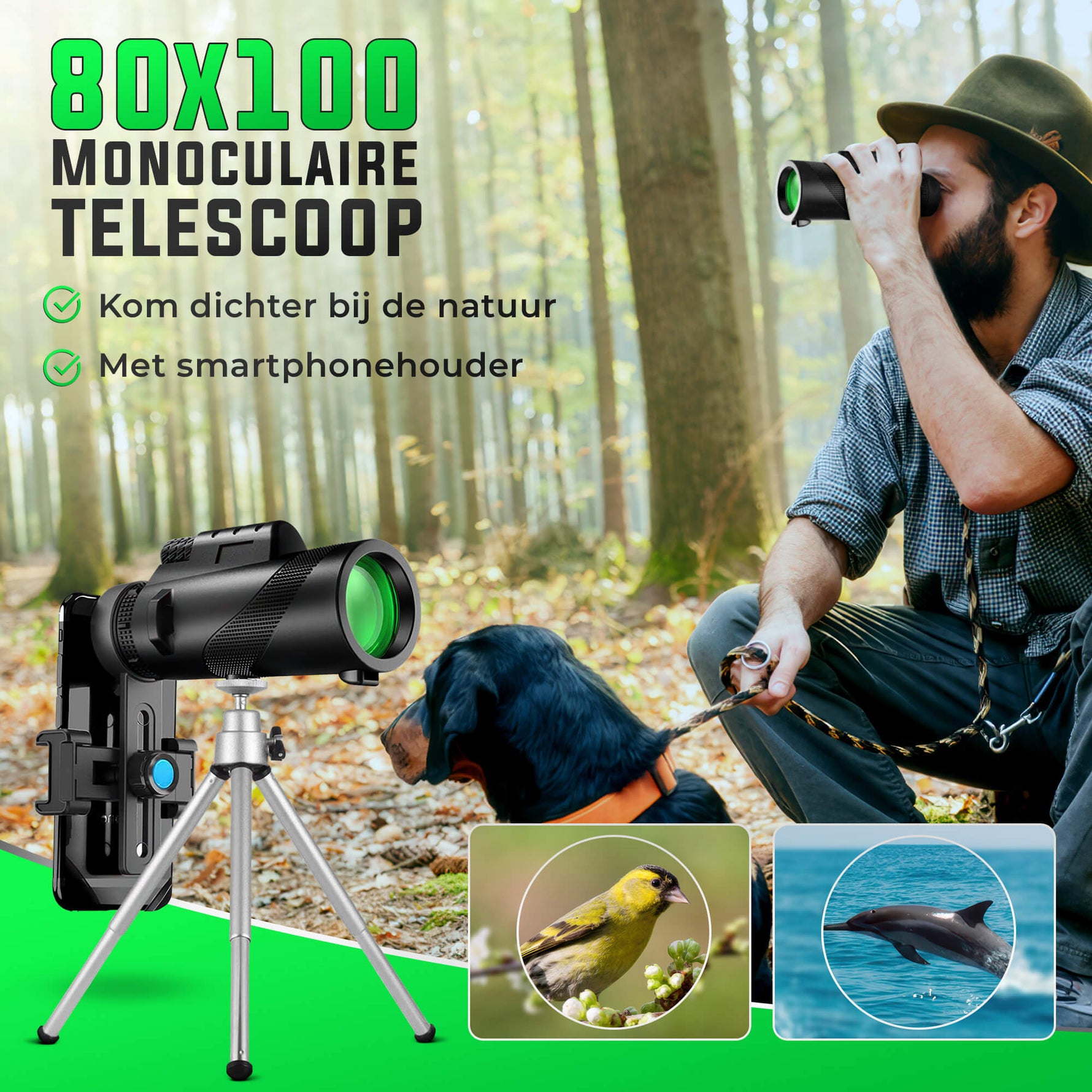 Long-Range Monocular | Light and Compact for Fascinating Discoveries