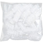 100 Pack of Disposable Ear Covers for Bathing and Showers - Unisex