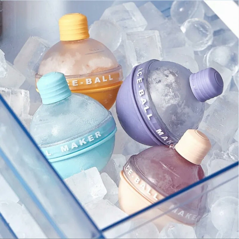 2,5 Zoll Kugelform für Eiswürfel - Eisgenuss leicht gemacht