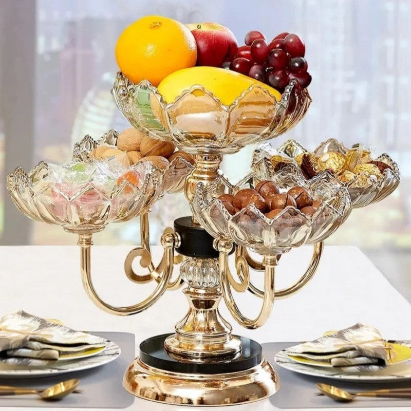 Eleganter drehbarer Snack-Displayständer
