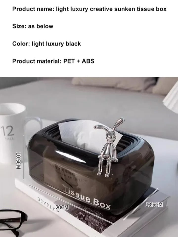 Akryltuchbox in modernem Design
