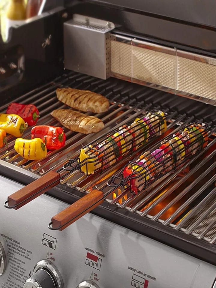 Grillkorb für köstliche Kabobs – GrillProfi