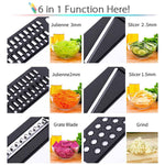 6-in-1 Gemüseschneider Mandoline Küchenhilfe