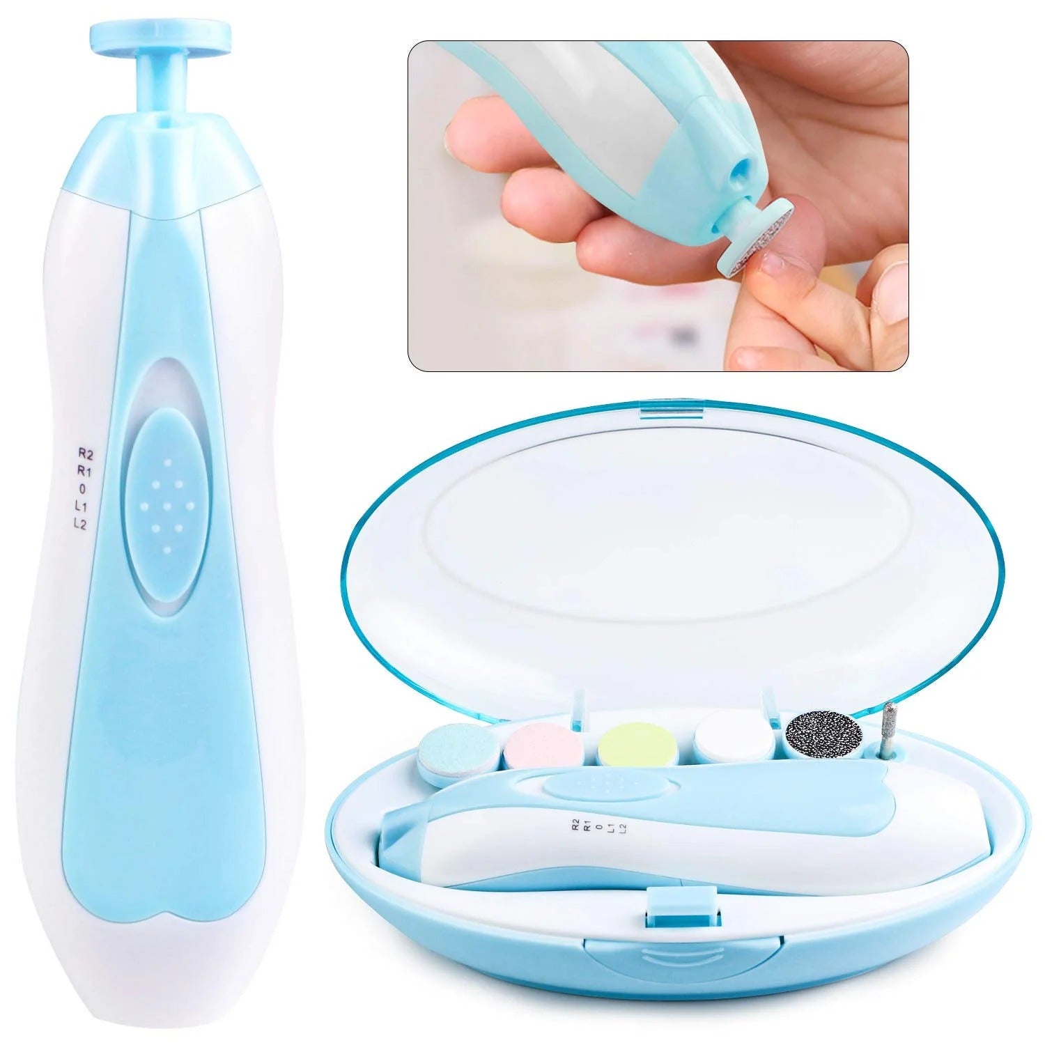 Elektrischer Nageltrimmer für Babys und Kinder – Hochwertiger Nagelschneider