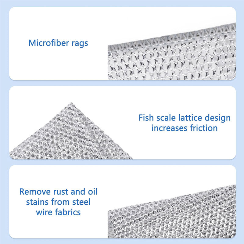 Vielseitige Reinigungstücher für Geschirr – 5er Set CleanWave