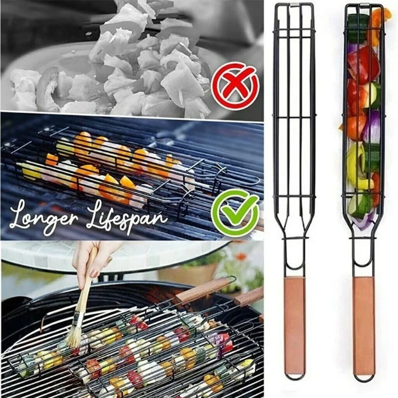 Grillkorb für köstliche Kabobs – GrillProfi