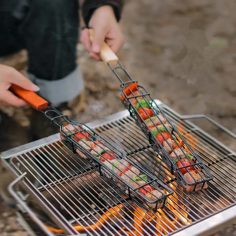 Grillkorb für köstliche Kabobs – GrillProfi