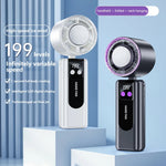 CoolBreeze Handheld Fan with Cooling Function | USB Powered | Digital Display | 3 Speed Modes