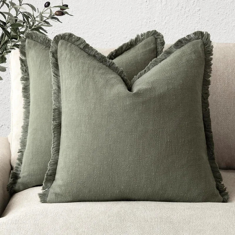 Elegant Cushion Covers made of 100% Cotton – 45x45 cm for Sofa & Bed