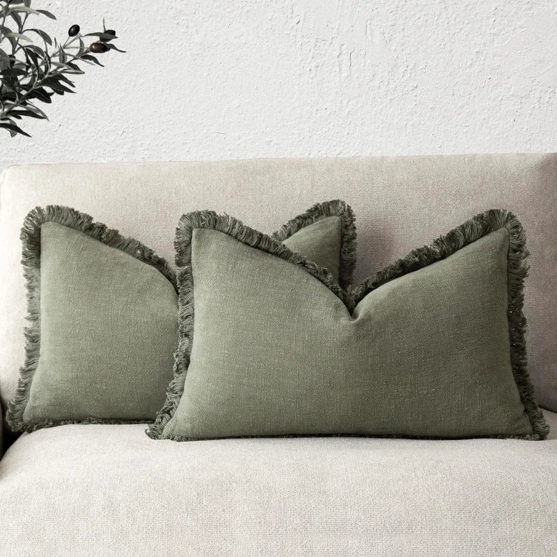 Elegant Cushion Covers made of 100% Cotton – 45x45 cm for Sofa & Bed