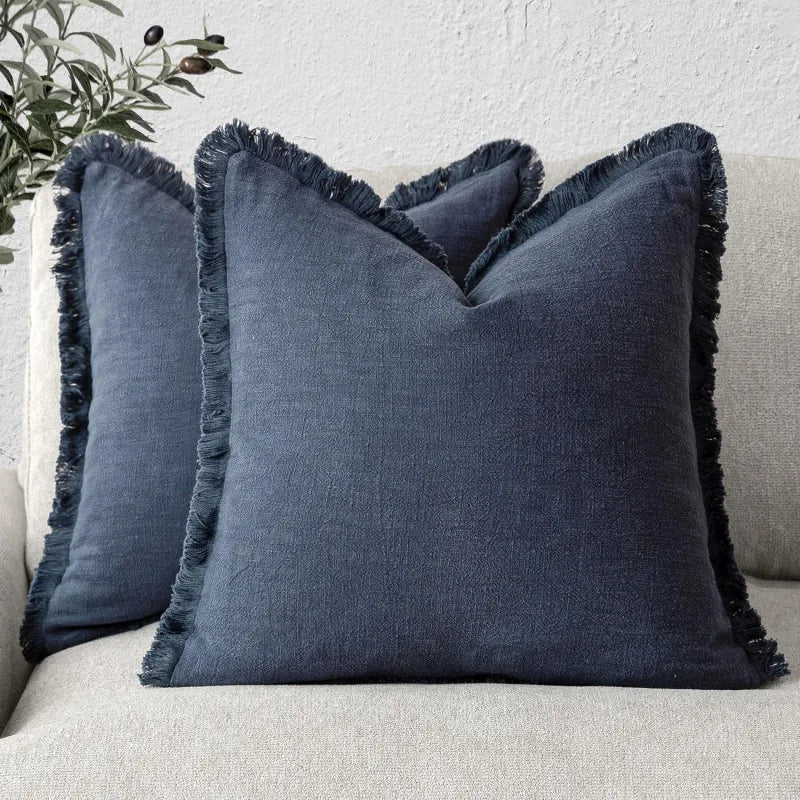 Elegant Cushion Covers made of 100% Cotton – 45x45 cm for Sofa & Bed