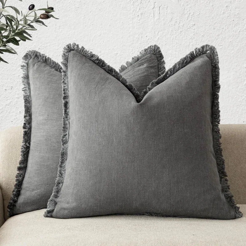 Elegant Cushion Covers made of 100% Cotton – 45x45 cm for Sofa & Bed