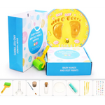 Set zur Erstellung von Baby Hand- und Fußabdrücken aus Ton – DIY Erinnerung