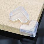 Transparente Eckenschützer für Möbel – Baby Sicherheits Herzform