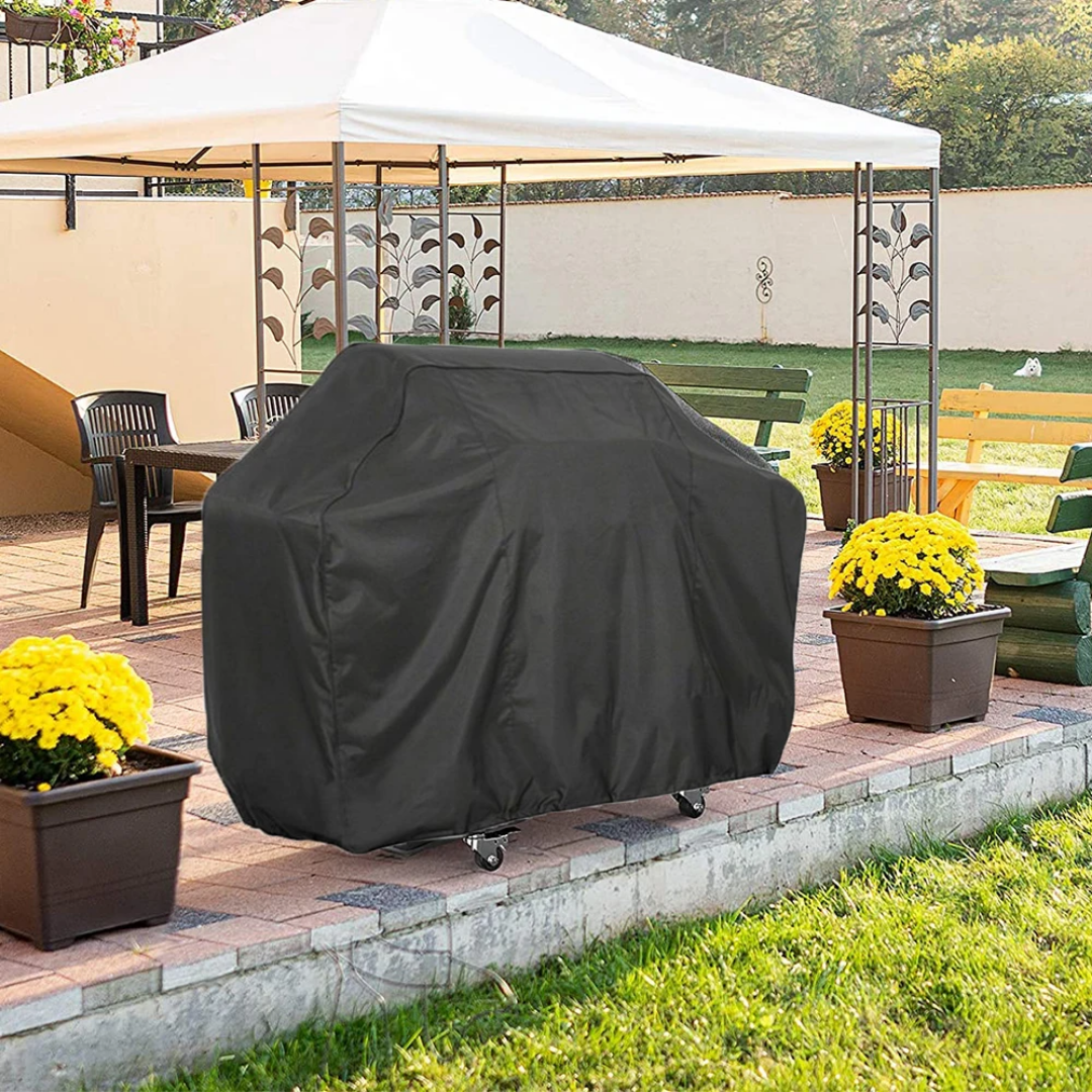 Weatherproof grill cover for year-round use