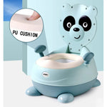 Kindertöpfchen in Panda-Design – Weiches Baby-Töpfchen mit PU-Sitz