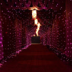 3m Lichtervorhang mit 300 Warmweißen LEDs