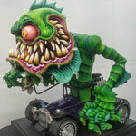 Große Monsterstatue mit wütendem Mund