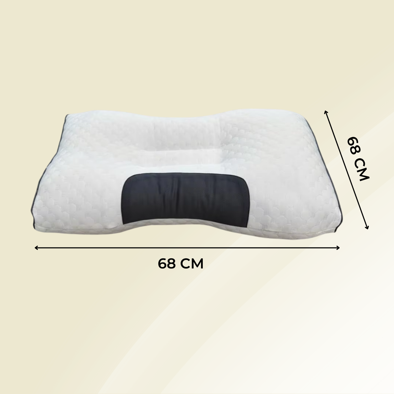 Ergonomisches Nackenkissen RelaxForm | Atmungsaktiv & Anpassungsfähig
