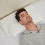 Ergonomic Sleeping Pillow | Optimal Support for Neck and Head | White