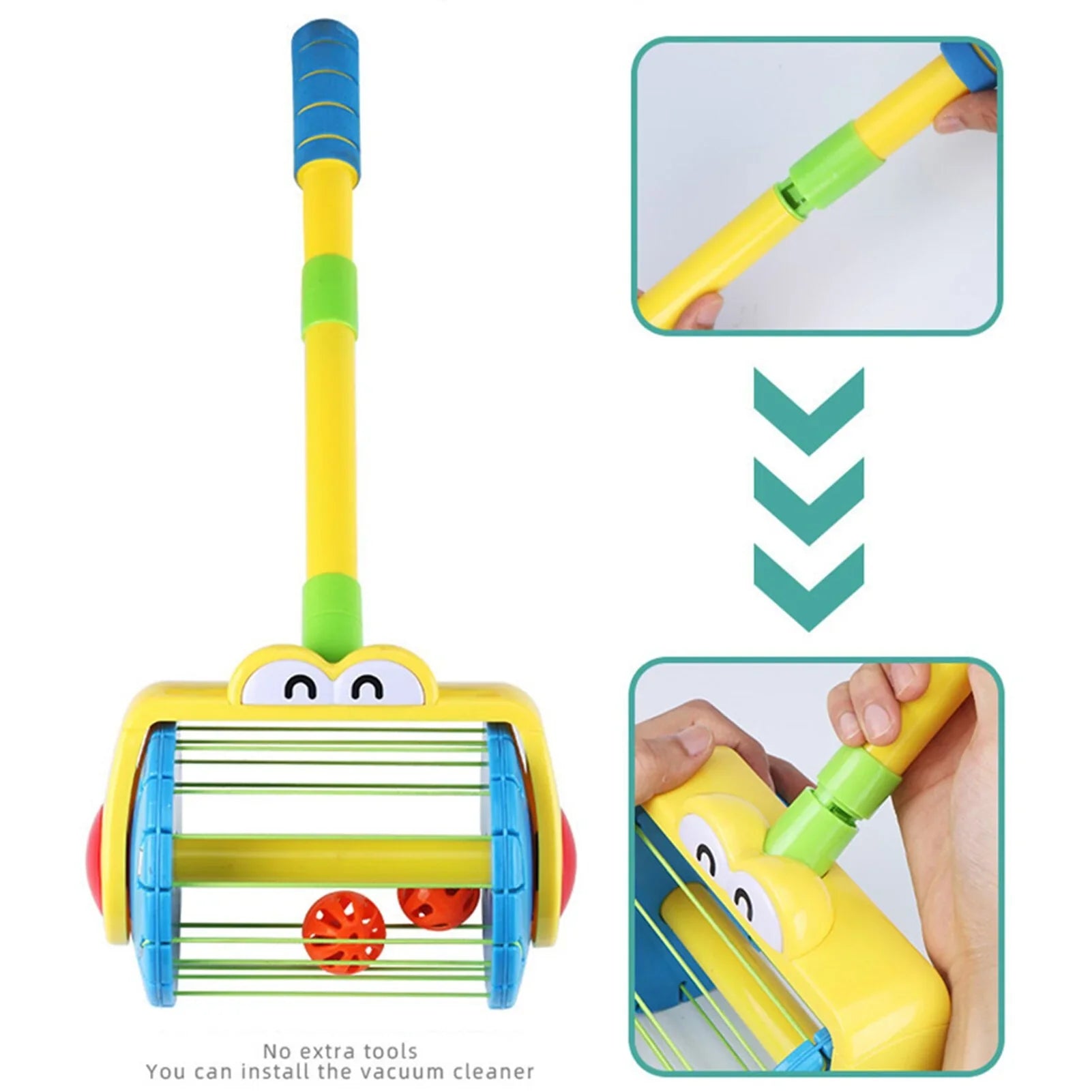 Staubsauger-Set für spielerisches Aufräumen