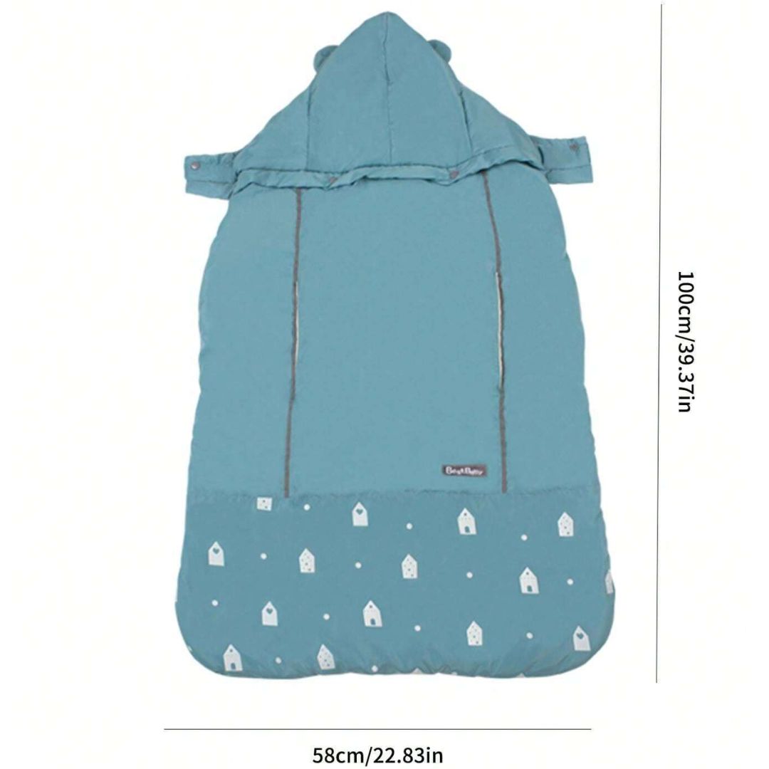 Fußsack für Babys im Winter – Universell einsetzbar für Kinderwagen und Trage