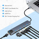 Universelle Dockingstation 8-in-1 für mehrere Geräte